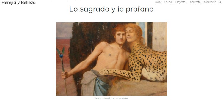 lo sagrado y lo profano